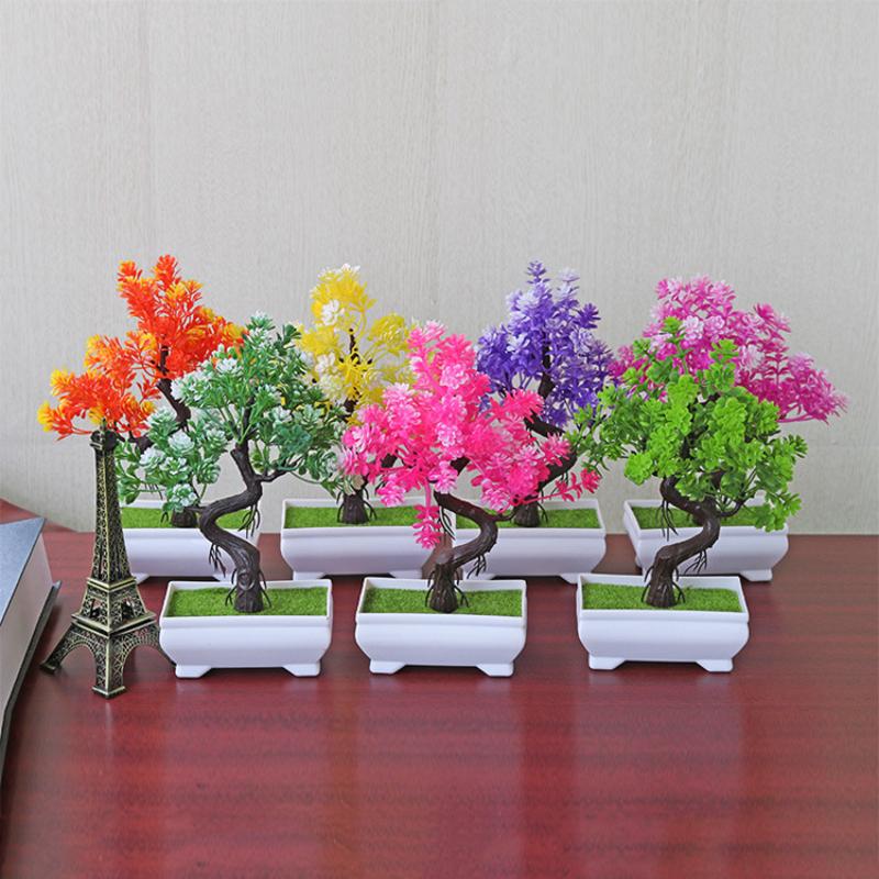 Artificial Plants Decoration P - Bonsai Tree Zen Garden 评论和价格