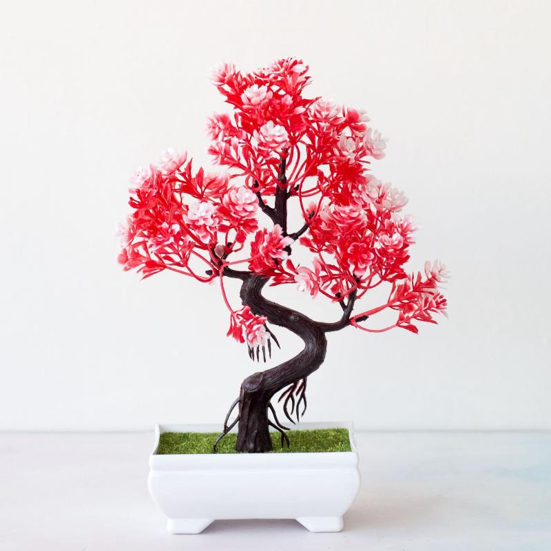 Artificial Plants Decoration P - Bonsai Tree Zen Garden 评论和价格
