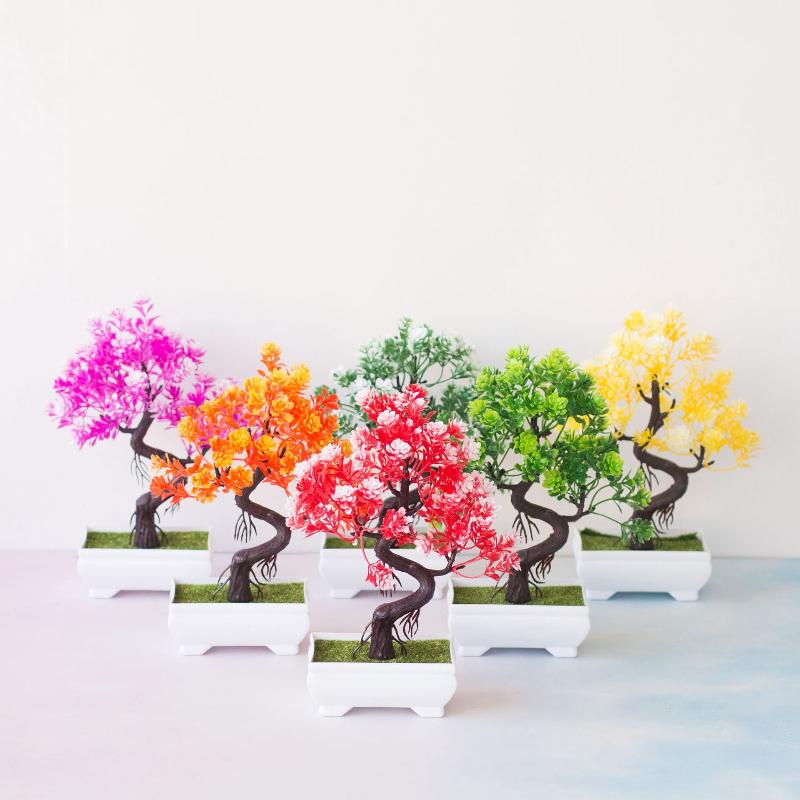 Artificial Plants Decoration P - Bonsai Tree Zen Garden 评论和价格