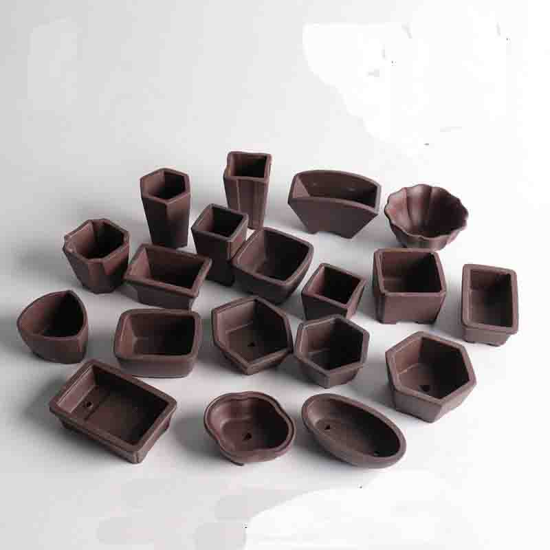 Yixing Purple Sand Flower Pot  - Bonsai Tree Zen Garden 评论和价格