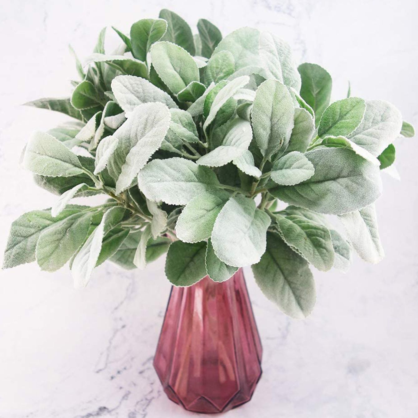 Artificial flower plush rabbit - Bonsai Garden For Home 评论和价格